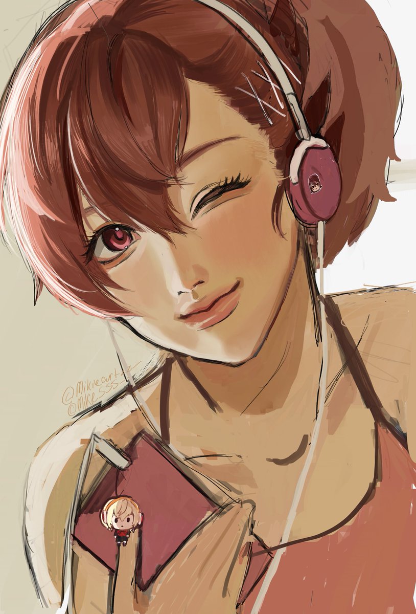 Milkiesss_'s tweet photo. Little koto drawing! 
#persona3 https://t.co/8azbq7ueD0