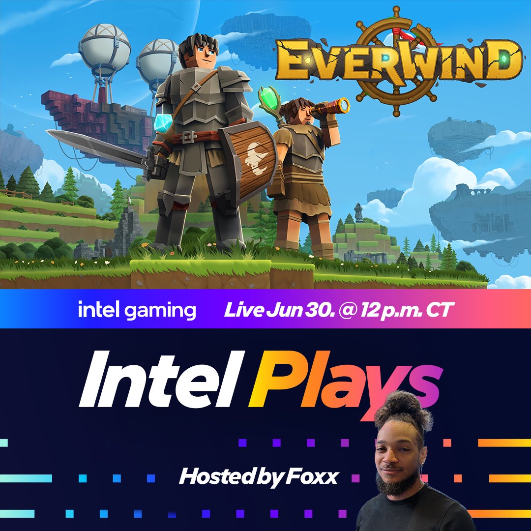 IntelGaming's tweet photo. On this week's Intel Plays we're diving back into @Everwind_Game and checking out their newest update, The First Ascent!

⏰ 12PM CT
👉 https://t.co/QSghehQyaq https://t.co/VJm5VLG7po