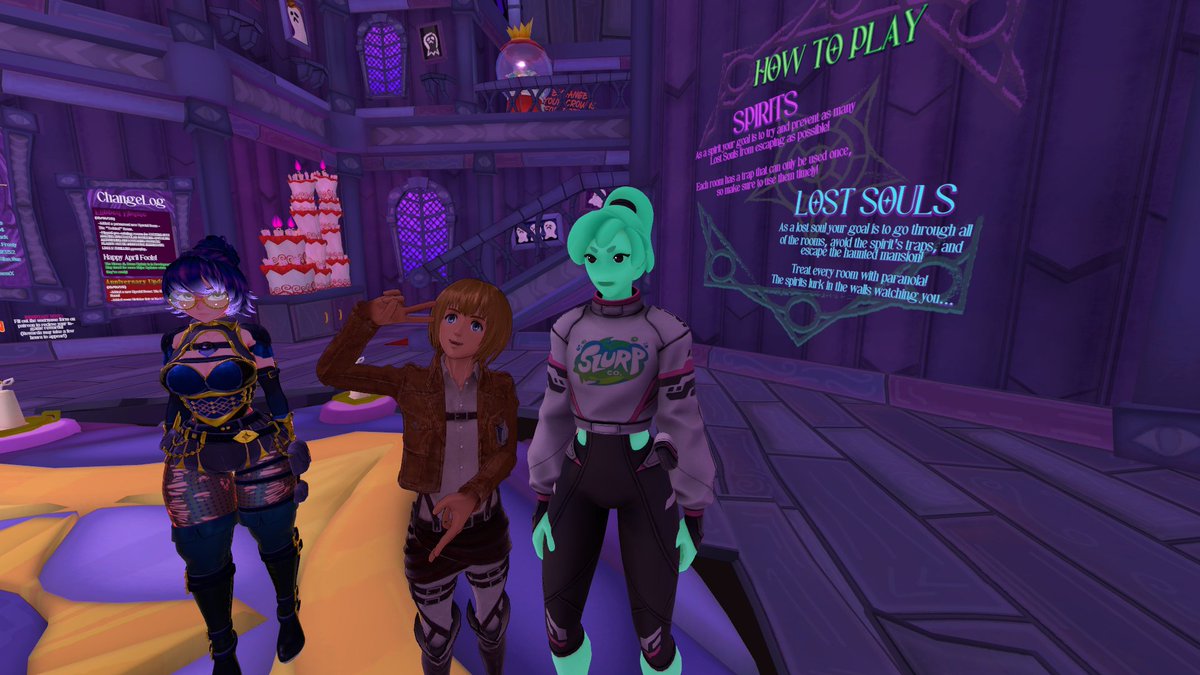 MrDurko41's tweet photo. Hace unos días hice por fin un directo en VRChat y la verdad fue bastante divertido 💜

Estuve con varios seguidores, probamos diferentes mapas y estando con personas que quiero mucho ✨

Ojala que haya mas días así en VR 💜 Gracias a todos por estar en el directo! ✨ https://t.co/ur19MSGbSa