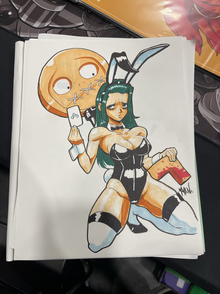 YungKhan's tweet photo. My first official run of traditional comms from EVO! First time using markers since 2001 learned a lot and can’t wait to improve my tech. #evo2026 https://t.co/cQYa5IH4AD