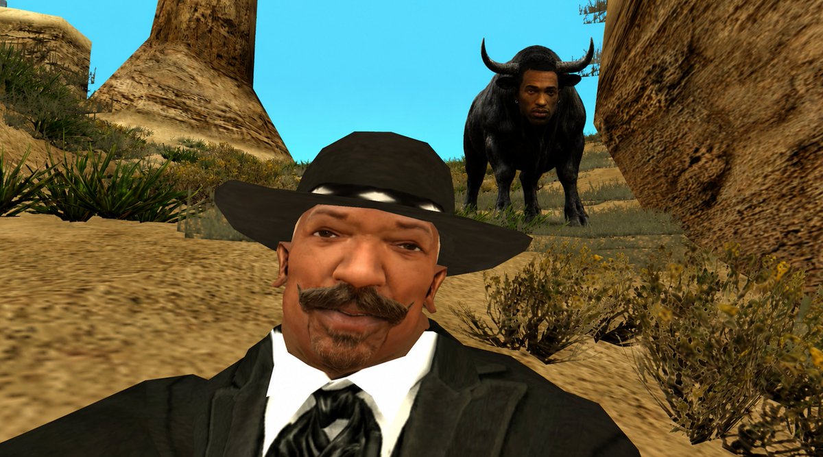 CarlJohnsonVIP's tweet photo. Grove street raised me. The real black bull made me. $CJ https://t.co/OB4EvaBvhZ