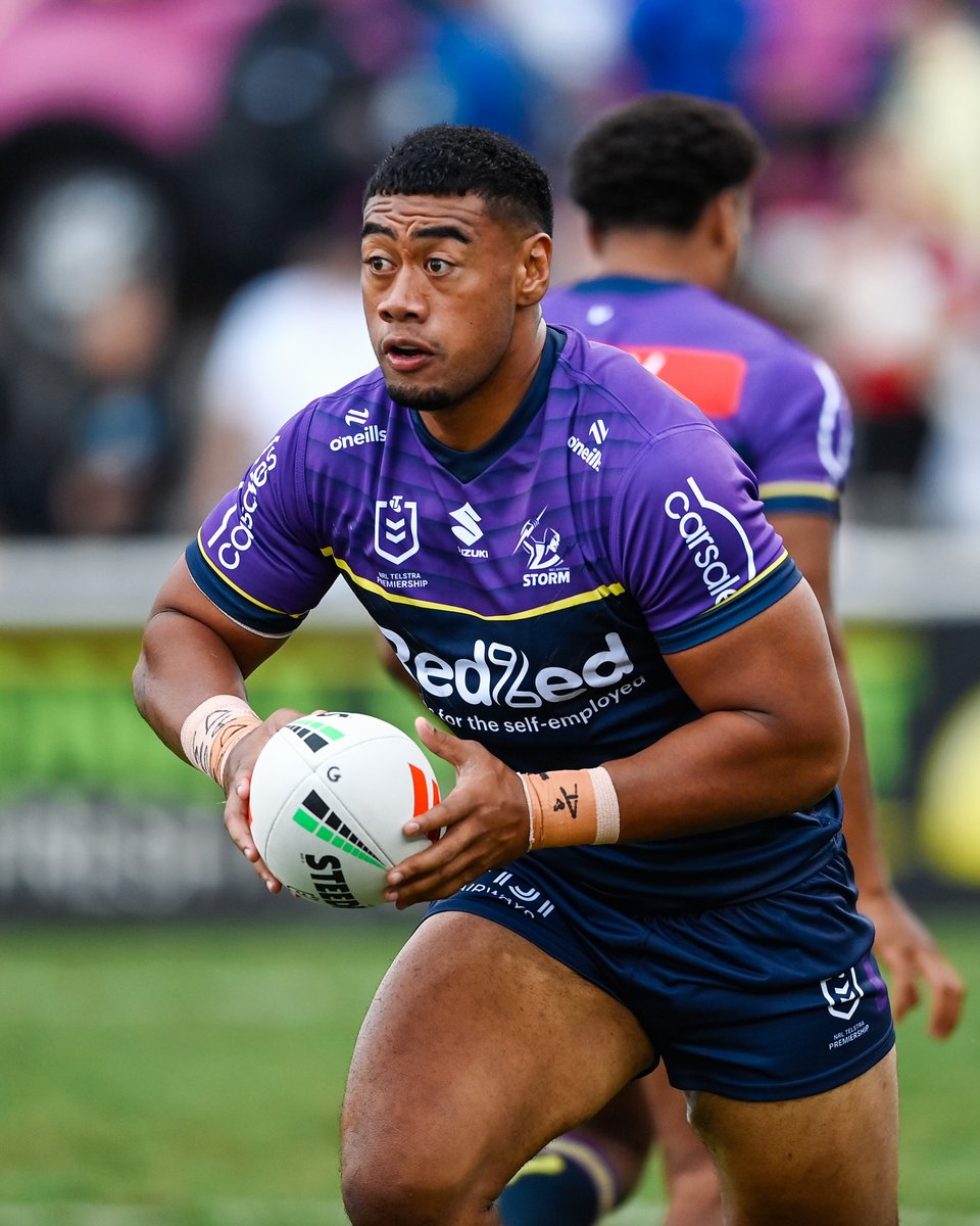 storm's tweet photo. Lazarus Vaalepu will depart Storm effective immediately to join Leigh Leopards.

We thank Laz for everything he gave the Club and wish him all best for his next chapter #235 💜⚡️ 

Read more ➡️ https://t.co/Y4BeqEak6L https://t.co/ZiRVISdwh9