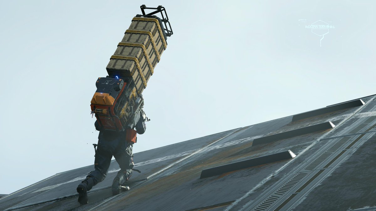 yqq2's tweet photo. صباح الخير من اللعبة الجميلة 🌿
#DeathStranding #PlayStation5 https://t.co/SphTqZkA5O