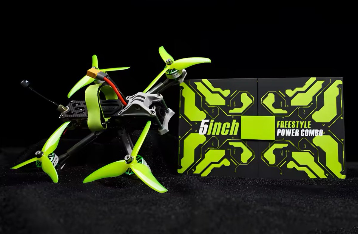 monika_meps's tweet photo. THOBBY 5-inch 6S Power Combo. Punches hard.
$169.5 → $134.5. 3 hours.
Grab it→https://t.co/PhT9ARQ1uU
#fpv #fpvdrone #fpvfreestyle #FPVDeals #THOBBY #mepsking https://t.co/d6rzHMEQOA