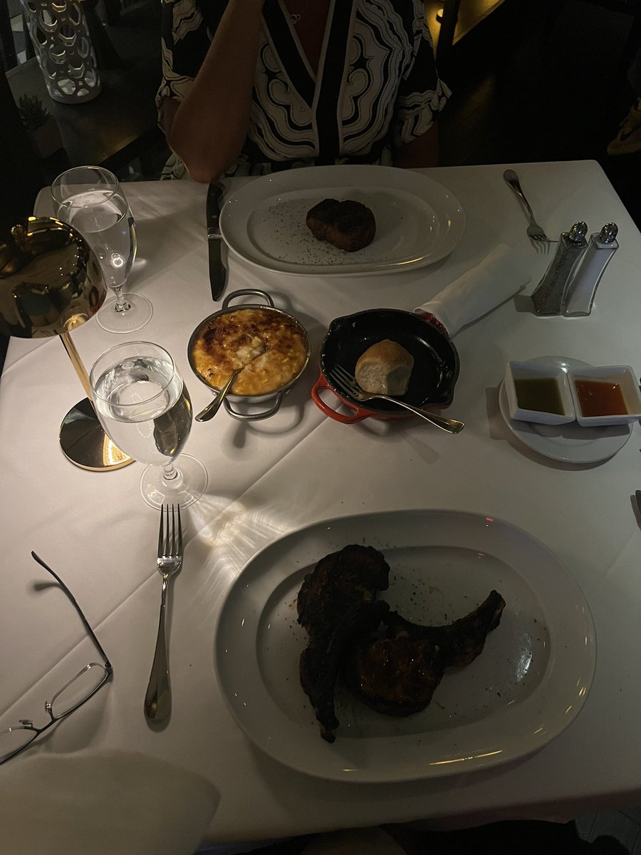owudough's tweet photo. @TheRealJeffRuby @TheRealJeffRuby great recommendation on this spot to celebrate our 30th anniversary. Well done.  We enjoyed it. Thanks! https://t.co/v5Ma5uF8GI