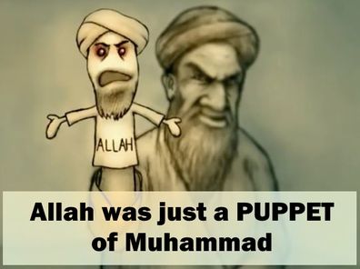 DEARLEHICKS's tweet photo. @Ernest1588761 Living God, and don't you forget it, Mohamedan. Your God is Mohamed's puppet, kinda like this...
s https://t.co/wguoR3n9Of