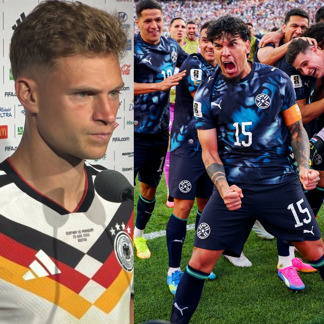 SVargasOK's tweet photo. ⚠️🇩🇪 Joshua Kimmich: "Tuvimos muchos problemas contra equipos que NO SON DE CLASE MUNDIAL. Eso es un hecho. No jugamos bien ninguno de los tres partidos. MERECÍAMOS SER ELIMINADOS".

🗞️ @nahuelzn. https://t.co/DNjAbPFfFh