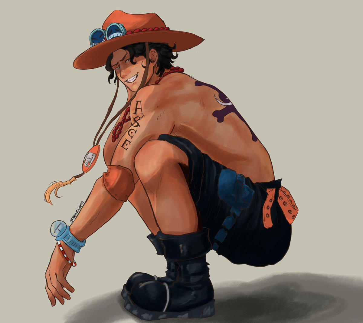 Pamrighetti's tweet photo. I'm back

#PortgasDAce #OnePiece https://t.co/NEPWDfmhIa