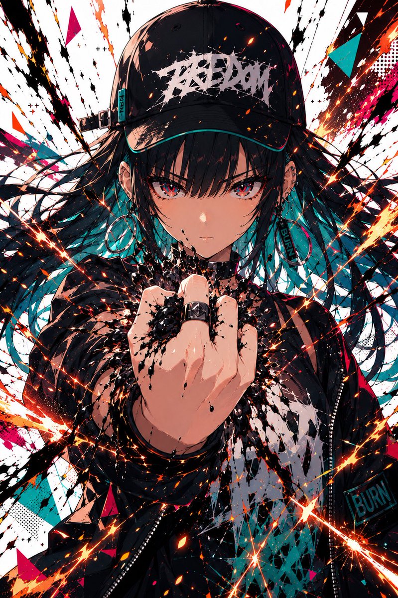 ◇ 廃墟に佇む…静寂 ◇手描きイラスト 黒を握りつぶせ #SAMICO研 #AIart
