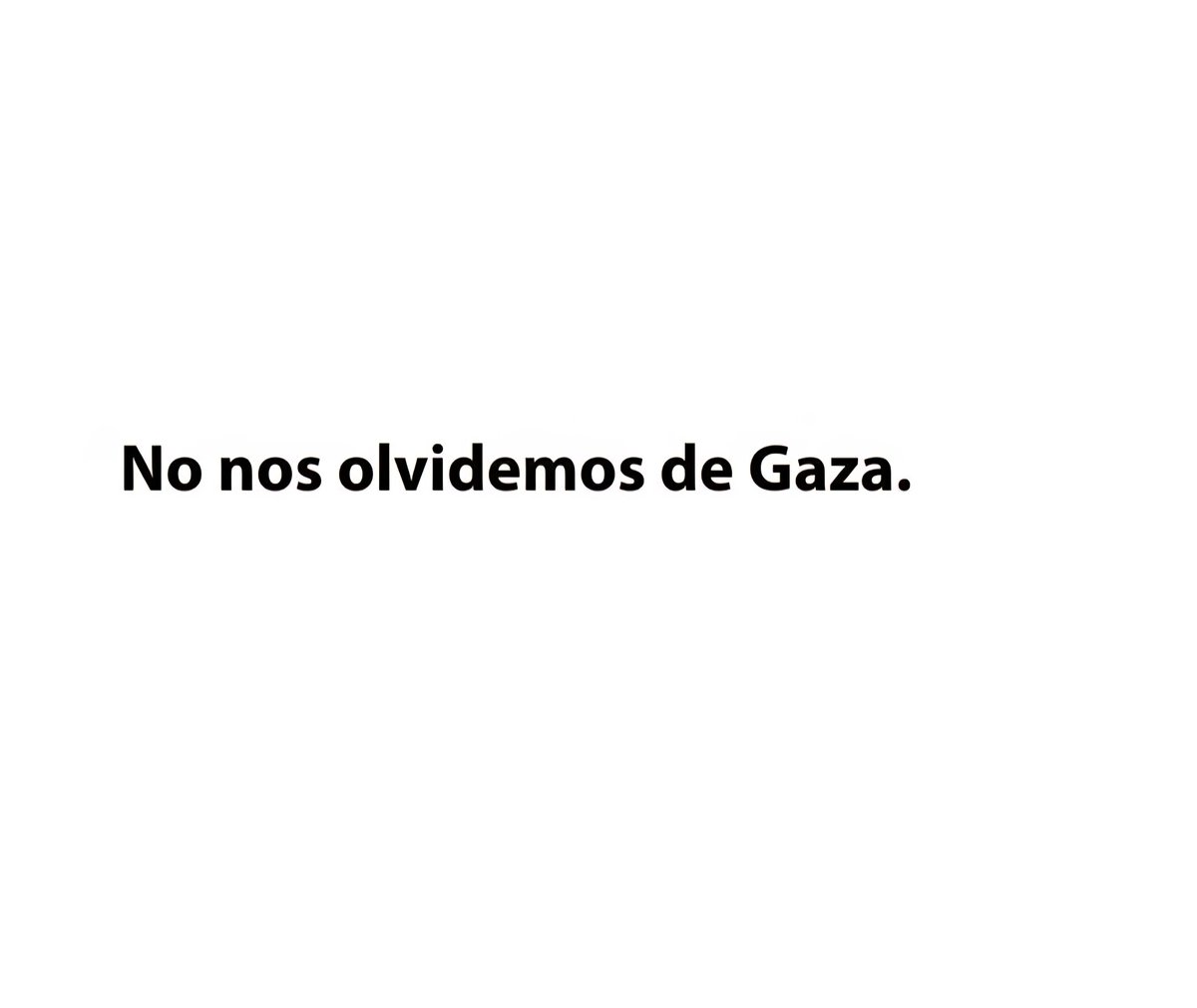 FuensantaPerezO's tweet photo. Gaza, te seguimos viendo. https://t.co/ltlJ7vhSuw