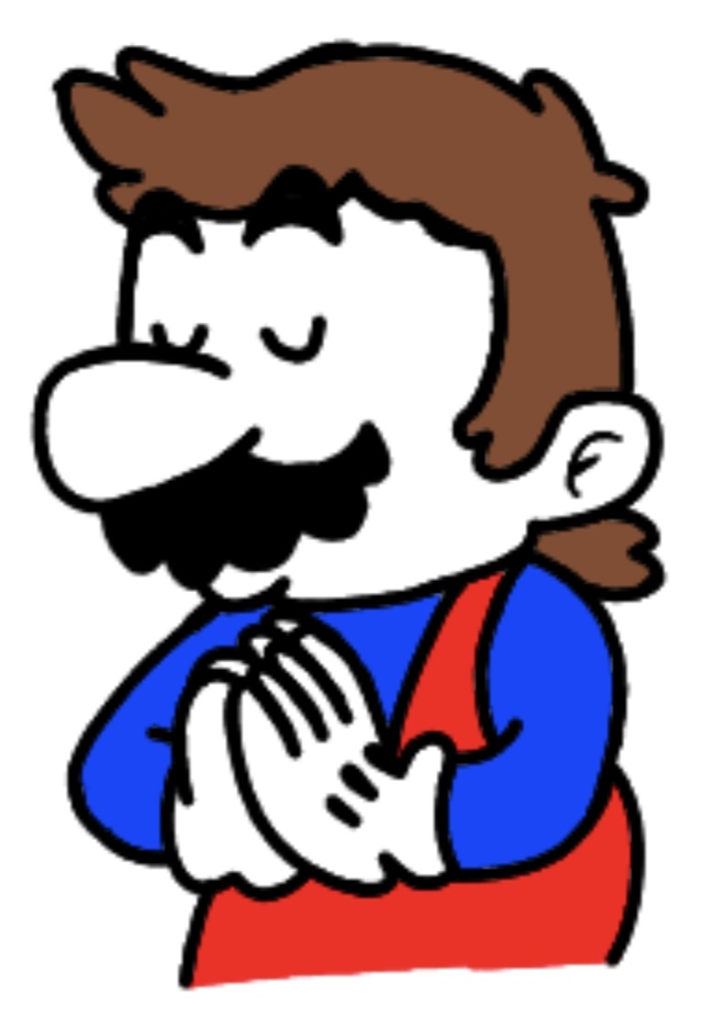 ARyuuku49264's tweet photo. Mrs.NINTENDO praying #HorrorbrewCommunity #horrorbrew #TheDemonSinger #MrsNINTENDO #marioexe #mariomix https://t.co/WH71hWtJPN
