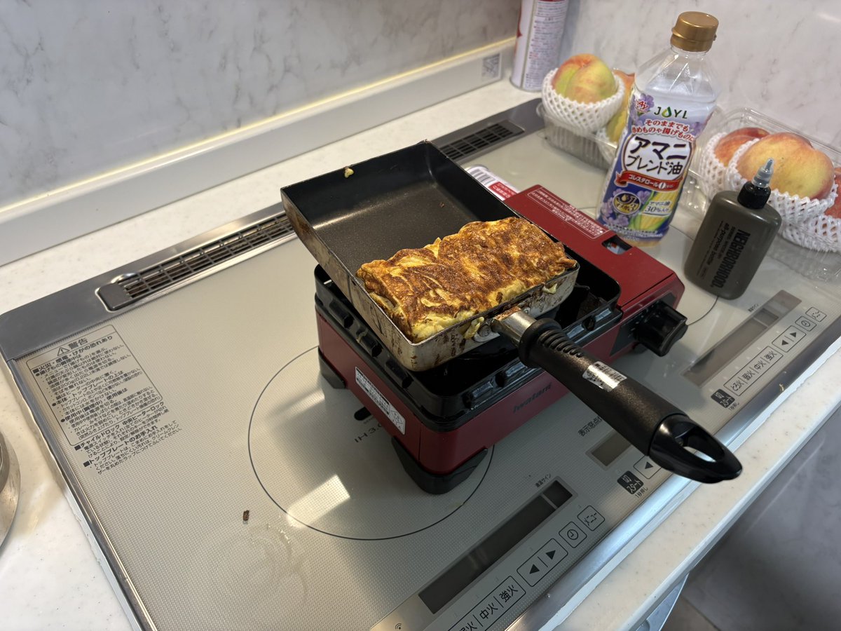 R_L_T_A's tweet photo. IHクッキングヒーターは定期的にこうやってわからせる必要がある https://t.co/HjTxS53nh3