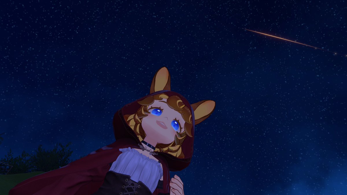 candle_vr's tweet photo. おはようございました
私は普段ウィークエンドちゃんをメインアバターとしていますが、わりと色々所持はしています
今なんと積みアバターが3名です
心を込めて頑張って改変します
今日のお写真は、流れ星とタルトタタンちゃんです https://t.co/d70RoXTNKK
