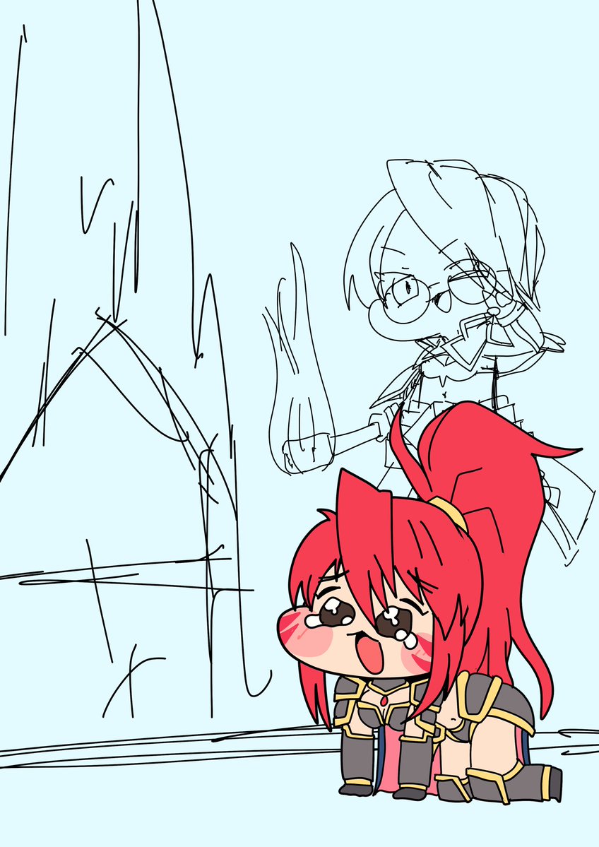 TOYO_O_peropero's tweet photo. 下描き
 #クソコラ乙女 https://t.co/ohOGjN5lGS