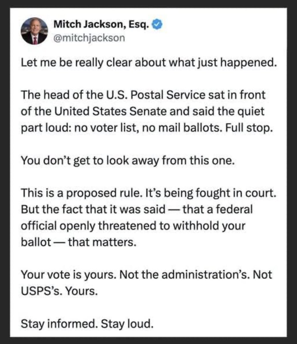 SamAnn978's tweet photo. Fuck this, they are tampering with our elections again! Endangering our democracy! Impeach and remove this entire regime now! https://t.co/eh6PEByg5f