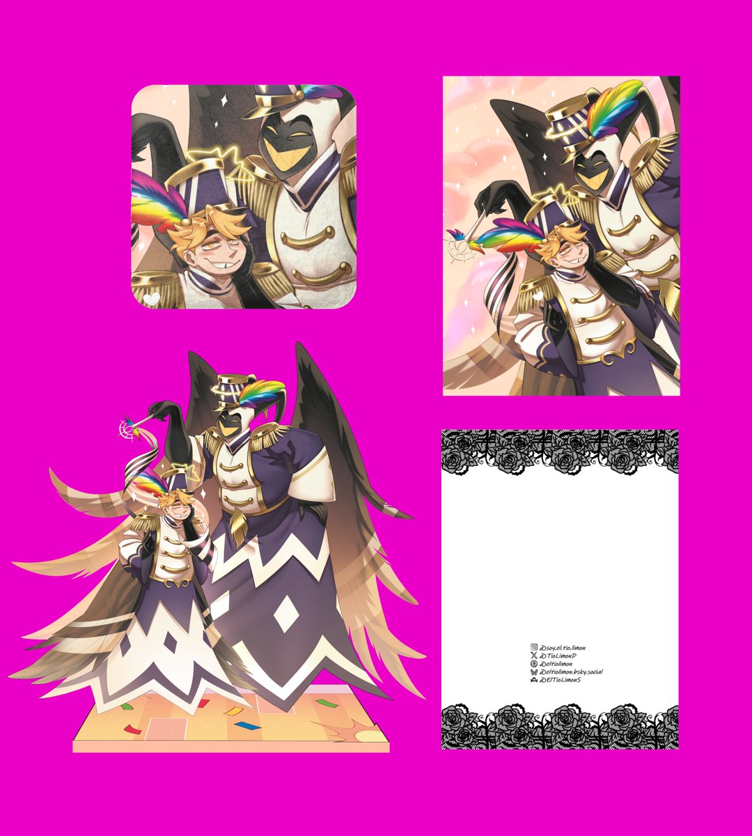 TioLimonD's tweet photo. 1 día para poder conseguir los SETS de "Adamsapple Lunch Time!" y "Father and Son Matching Outfits"!
Disponibles en mi tienda en ACGGOODS! 

Piezas INDIVIDUALES de Adán y Abel disponibles hasta el 22 de julio!
#adamsapple #hazbinhoteladam #hazbinhotelabel

https://t.co/jqaMB6SQyA https://t.co/lhnRj0ydmE