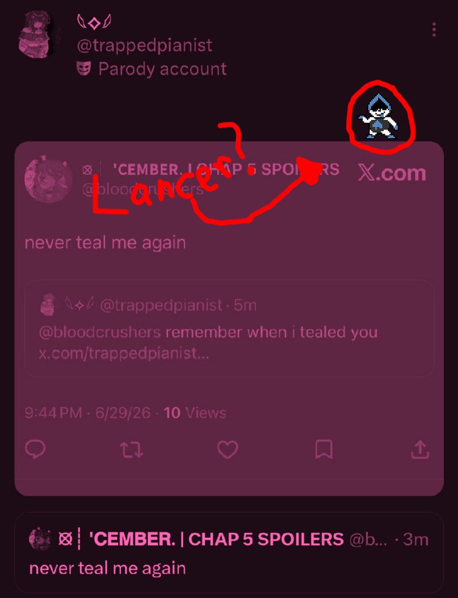 * ＬＡＮＣＥＲ！！！！ tweet media