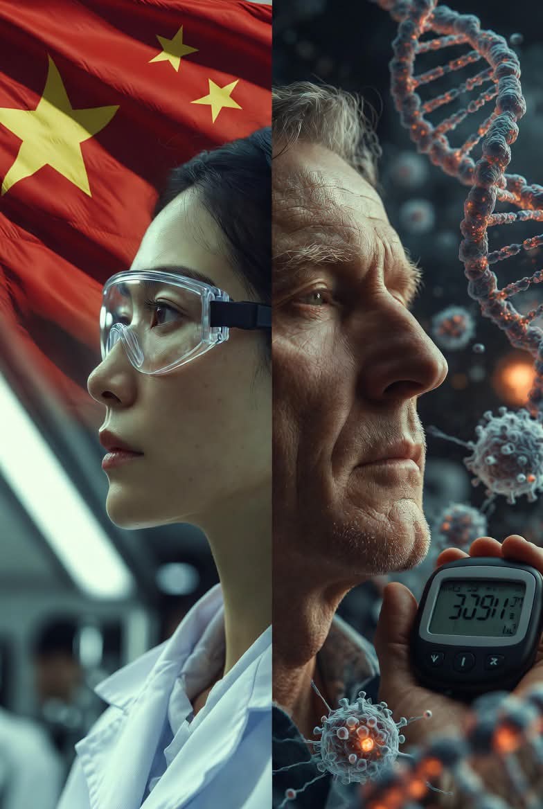 DeanAlvarez18's tweet photo. Un Grupo invesrigadores Chinos Lograron la "cura" funcional de la diabetes mediante el uso de células madre reprogramadas a partir del propio paciente, permitiendo que el cuerpo vuelva a producir su propia insulina de manera natural 
https://t.co/bpX7QIZGkX https://t.co/kpiz7TWgAD