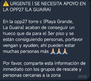 ssstormzzz's tweet photo. #ATENCIÓN 

SE NECESITA AYUDA EN PLAYA GRANDE, LA OPP27

DIFUNDAN https://t.co/E28QdEjZbi