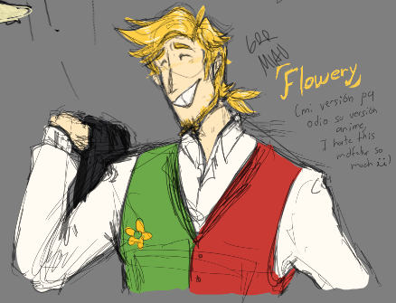 d_doodley's tweet photo. The sillies
🧡💛💚💙💜
(Me drawing flowery like rudy cause I don't like his anime style and I prefer that old man yaoi)

#deltarunespoilers #deltarunechapter5 #deltarune https://t.co/pGWzbDaQeY