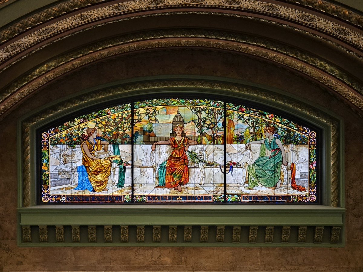 BryantWeiner's tweet photo. St. Louis with @KEDCGrants @KedcARTS exploring the area with a delightful light projection show at the St. Louis Union Station Hotel. Amazing architecture! @DrJWEvansJr @KingWendy_m @Metcalfma78 https://t.co/upzI514yDQ