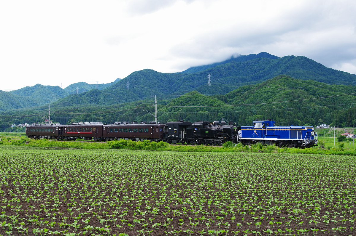 ED75_93's tweet photo. 2026/06/27-28 
SL大樹「土津」号　DE10先頭 https://t.co/VIKlgRDB3K