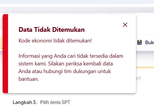 fadliansyahF's tweet photo. @kring_pajak min, tolong lah ini
Kenapa lagi coretax gabisa konsep SPT,
Dari kemarin loh kaya gini https://t.co/6nOLUD3nZl
