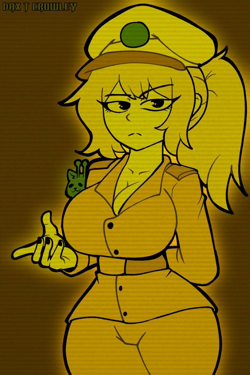rose_dax's tweet photo. Drew General Commander from XenoFeels 

:3 i hope i can have a cameo in the future for the game https://t.co/aOoFEUrIuj