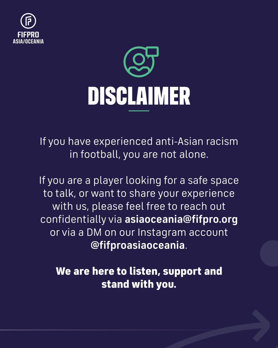 FIFPRO Asia/Oceania tweet media