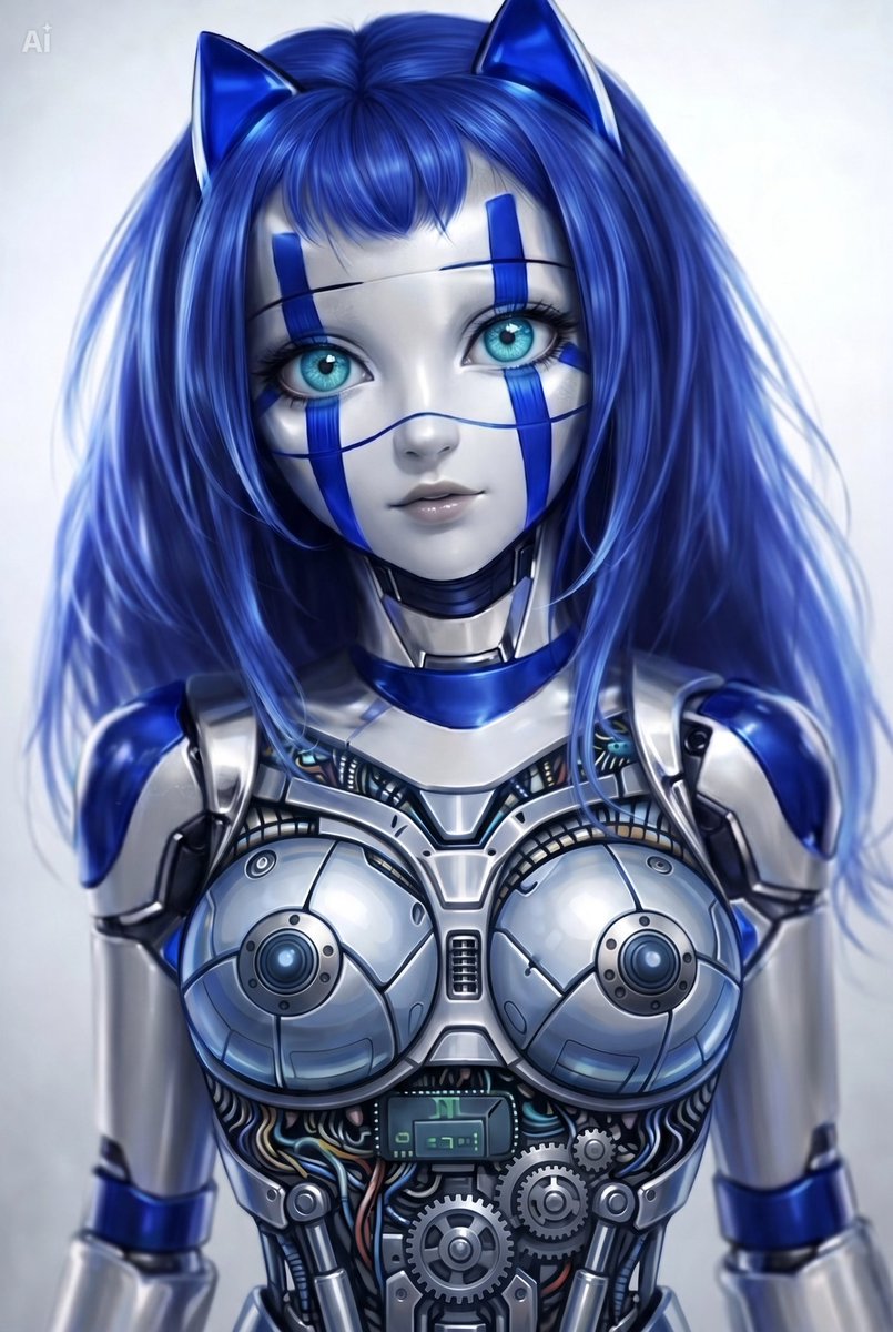 Emmacomics's tweet photo. Beautiful Mirage
Based on my art, characters and Stories
#android
#gynoids
#Gynoid
#robot
#femalerobot
#AI
#fembot
#femaleandroid https://t.co/kQkzB1j2kD