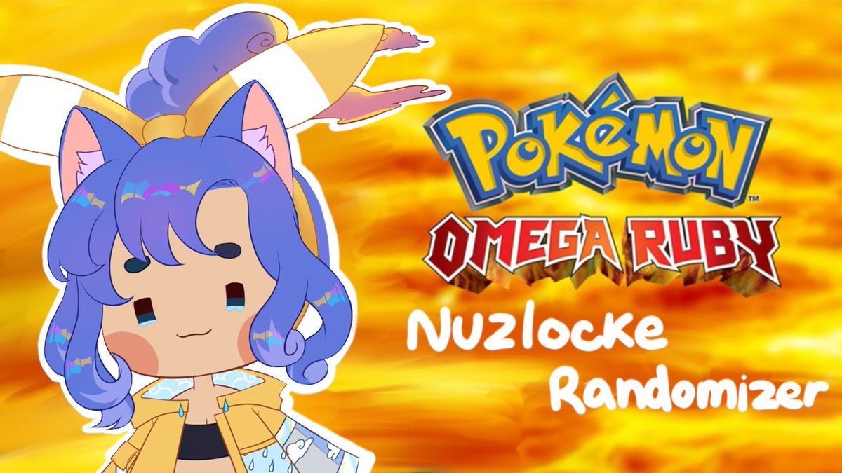 weathergirlRay's tweet photo. Progressing through Pokemon Omega Ruby as we prep for the OshiCore Nuzlocke Tournament!
Randomized encounters and abilities, oh my!
(I swear if I run into another Legendary or Dragon Pokemon trying to kill me...) https://t.co/iCI4w8gZ33