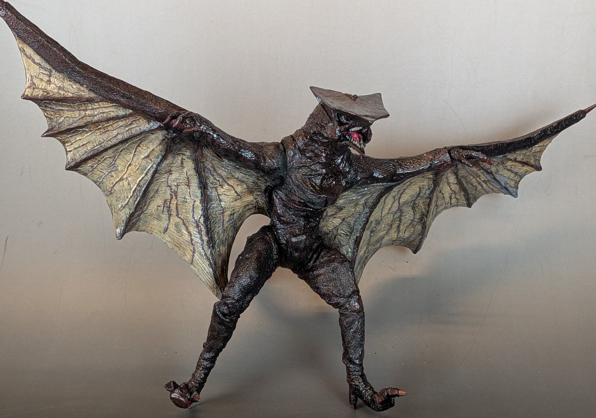 ツクダホビー ソフビキット ガメラ 大怪獣空中決戦より 1/300ギャオス