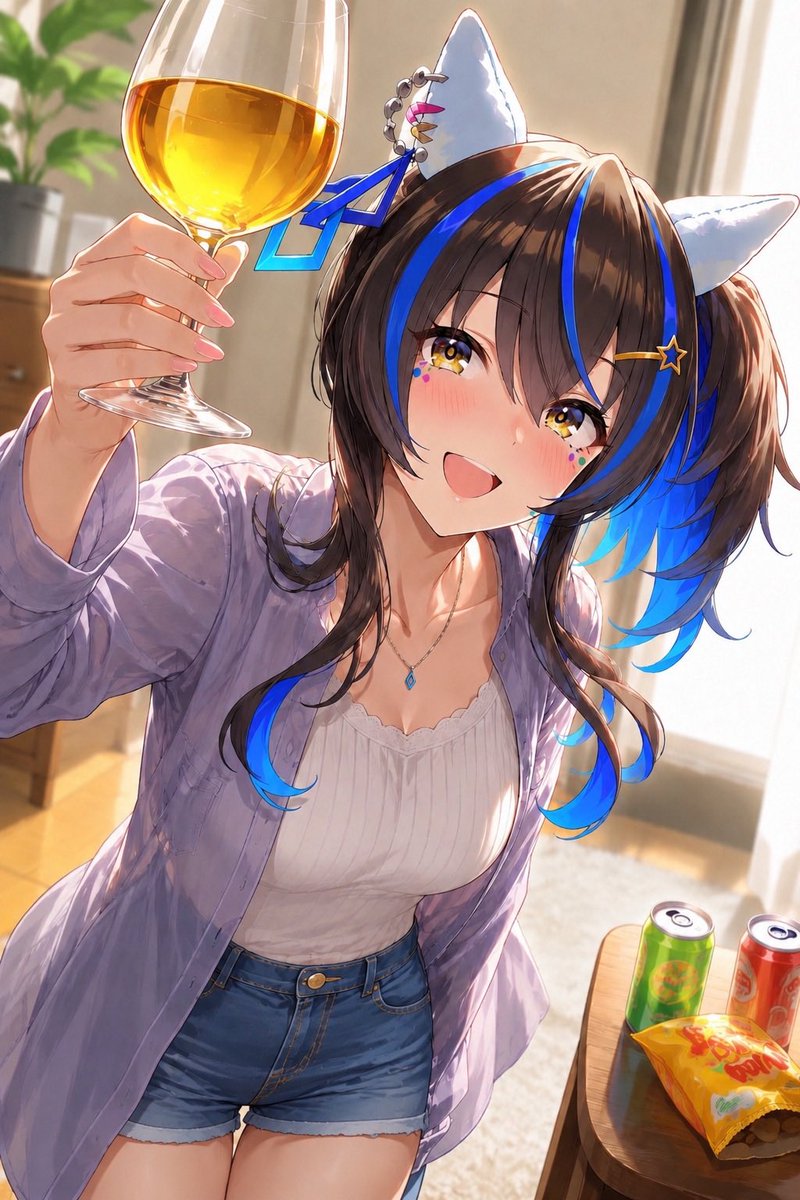 AK47_AIchan's tweet photo. 大学生ウマ娘（20歳）

お酒チャレンジ🍺

テイオー：にがい
マックイーン：余裕
ヘリオス：優勝
ダスカ：強がり

#ウマ娘
 #トウカイテイオー
 #メジロマックイーン
 #ダイタクヘリオス
 #ダイワスカーレット https://t.co/X1FZS8MYvp