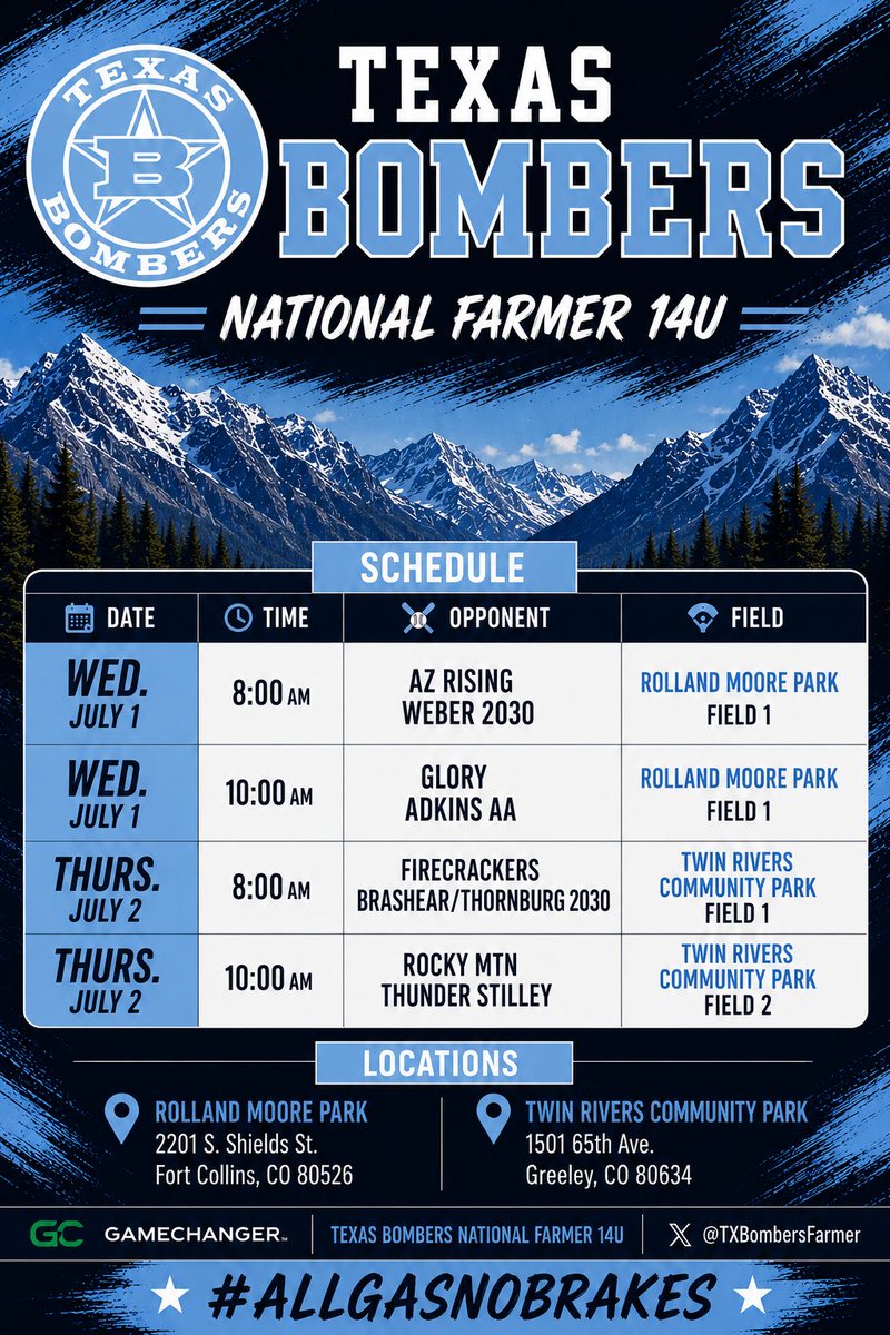 HartnettKe80062's tweet photo. Can’t wait to be on the field with my teammates. See you Wednesday!!
@TXBombersFarmer @AubreyAubsSmith @SavvySabin2029 @VailMcAfee2029 @RianEDavis5 @Kilah2Vega @RileyLoynes2029 #bombers #softball #recruit #letsgo https://t.co/dZ6W3YXd8l