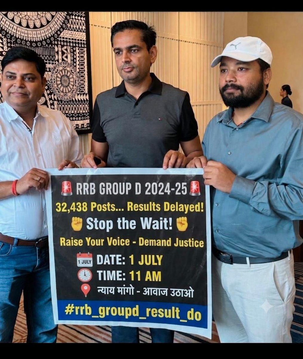 Lokapriya_770's tweet photo. Realese #RRB_Group D Results 
@RailMinIndia @AshwiniVaishnaw @RailwayNorthern @ECORSU_OFFICIAL @AIRAAAOFFICIAL @aajtak 
@DainikBhaskar @Jagranjosh @JagranNews 
#rrb_groupd_rrsult_do @ShivaGopalMish1 https://t.co/maodjefH6F