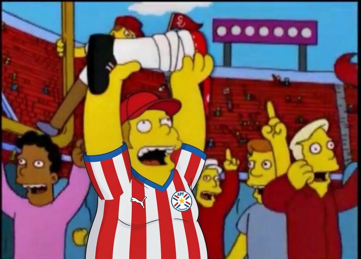 cabra_based's tweet photo. Paraguay festejando con la pierna de Mbappé después de defender a lo loco y ganar por penales en octavos https://t.co/HHanFCtJmv