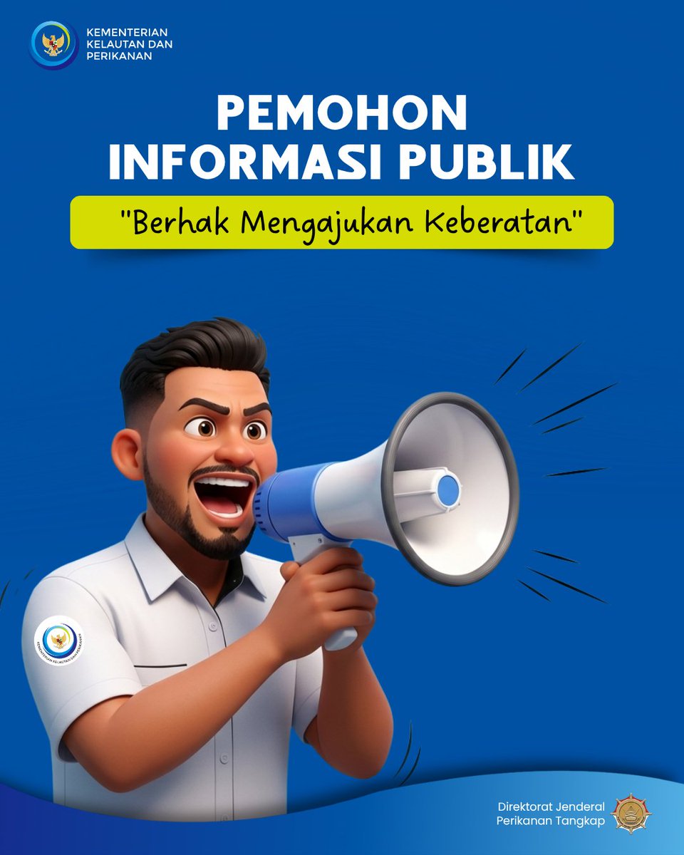 PPNternate's tweet photo. Layanan info belum sesuai? 
Kamu berhak ajukan keberatan. ✅ 

Dasar: PermenKP No. 42/2023. https://t.co/wwNwAK6cTc