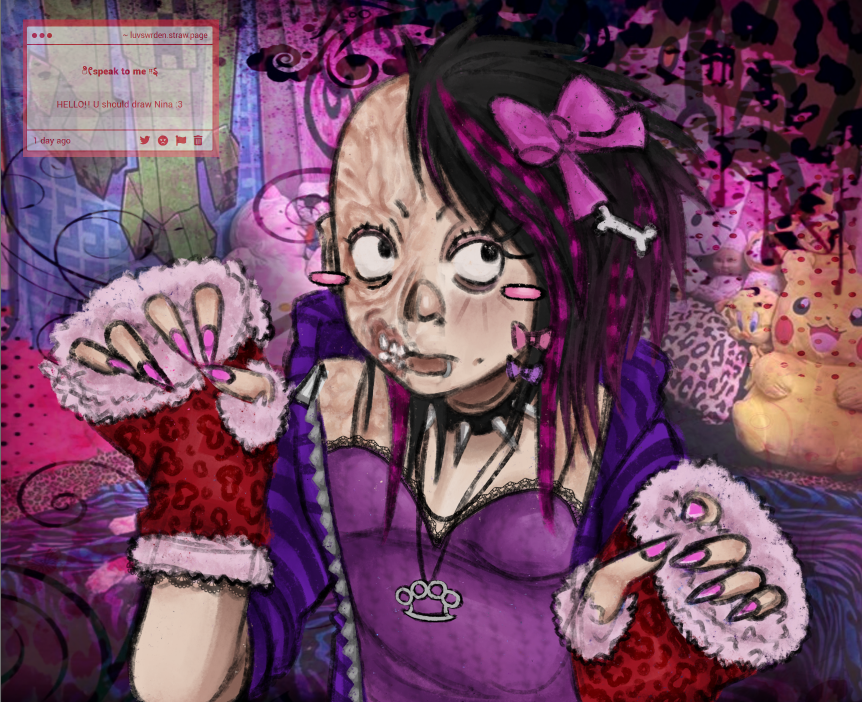 ticcitobyccv's tweet photo. #ninathekiller #creepypasta https://t.co/XjkLDF74MQ