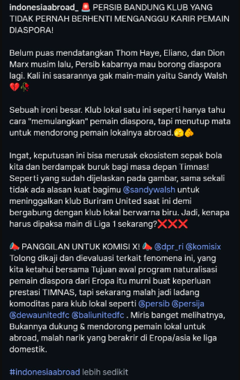 rememberpersib's tweet photo. PANGGILAN UNTUK BAPAK PRABOWO, HASANAL BOLKIAH, DONALD TRUMP DAN DUTA BESAR NEGARA - NEGARA SAHABAT https://t.co/675bVqoXEc