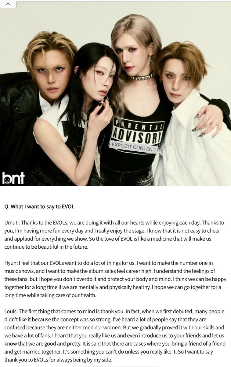 sst_blingbling's tweet photo. 🆕 Full bnt Interview Now Available!

#XLOV 🌍 Overseas K-pop Media Coverage
[Interview] 📰 bnt News 🇰🇷 | June 30, 2026
Author: Kim Yeon-soo (김연수 기자)
🔗https://t.co/NEdo8eH2sq  

엑스러브(XLOV) “‘I, God’으로 완성된 엑스러브… 우리의 이야기는 당신의 이야기” [인터뷰]
XLOV: “Completed Through I, God… Our Story Is Your Story”

#XLOV #엑스러브
#I_God #XLOV_I_God

⚠️ The attached screenshots use automatic page translation and are provided for reference only.