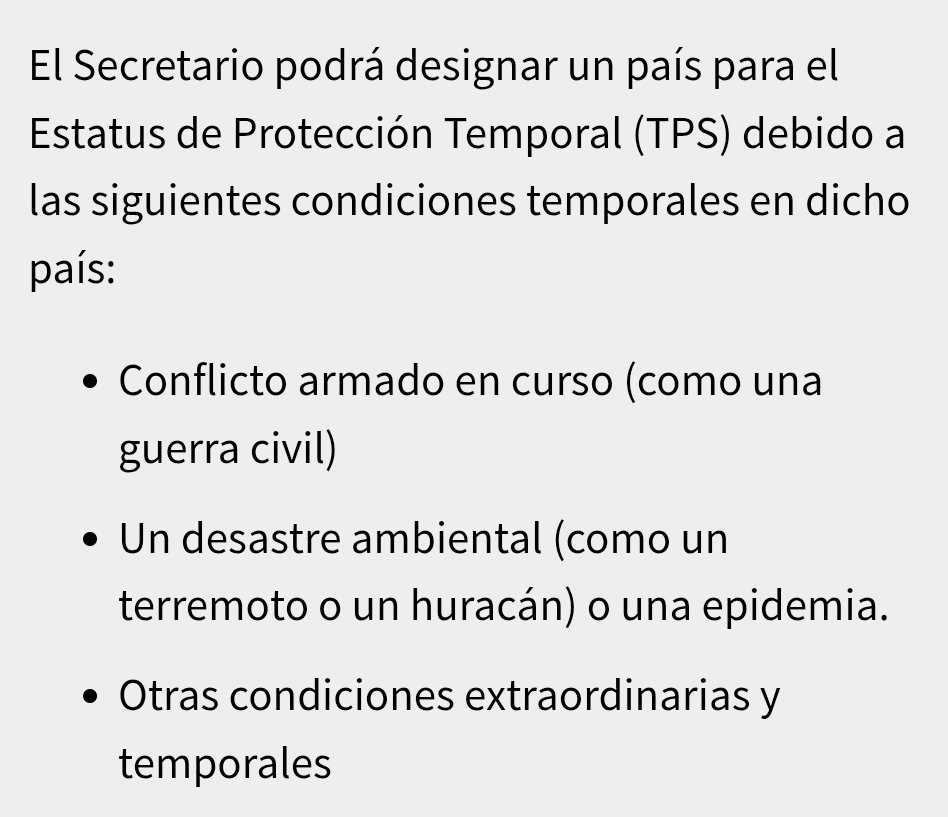 johndelavegalaw's tweet photo. Venezuela reúne las condiciones para ser designada bajo el Estatus de Protección Temporal (TPS). Espero que el Secretario del DHS realice un análisis objetivo, imparcial y basado en la realidad humanitaria que atraviesa el país. https://t.co/h6wog13t58