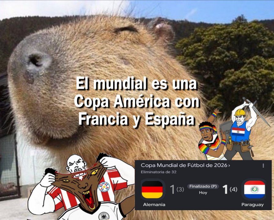 CarpinchoARGfsa's tweet photo. @Trumperizar Pero la eurocopa es un mundial sin Argentina y Brasil decían jsjss https://t.co/a1zcq806EE