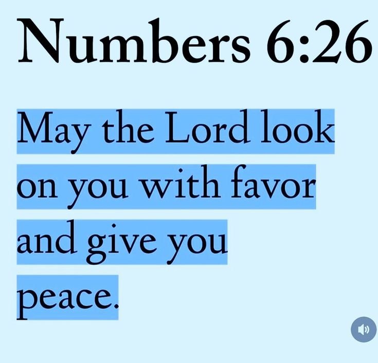 John_Matthew_T's tweet photo. Numbers 6:26 https://t.co/VO6E0PsgkY