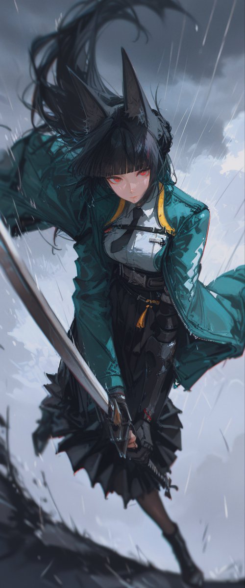 🗡️ Hoshimi Miyabi 星見雅 #zzzero #ゼンゼロ SFW illustration