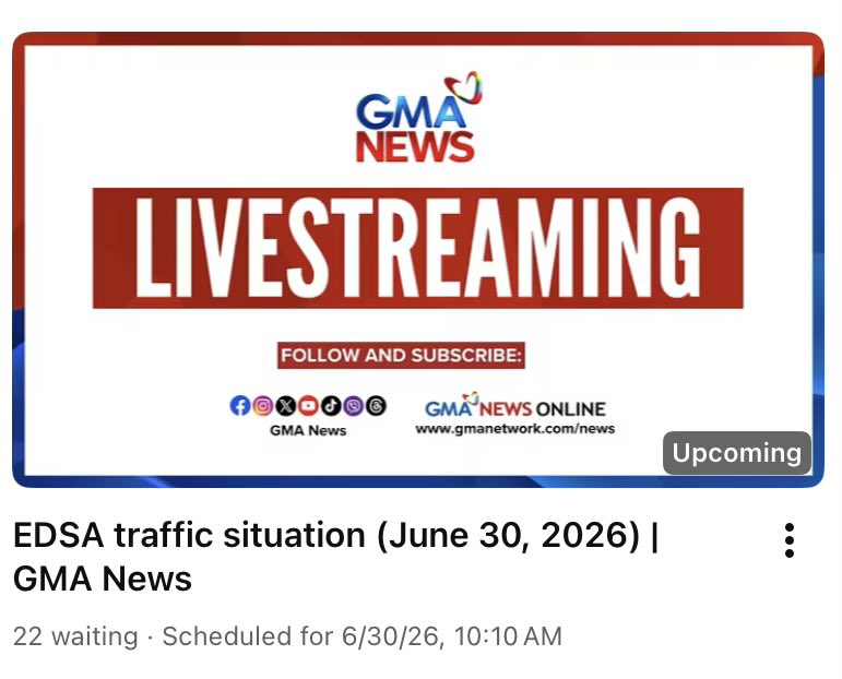 AngTitikMO's tweet photo. i just love how GMA News is downplaying this bullshit ‘pagtitipon’ into a traffic disruption situation https://t.co/2lDglxF6HQ