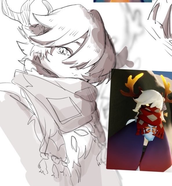hrut_sky's tweet photo. 顔ありちゃん、過去絵ならある https://t.co/SDQmlG1qns