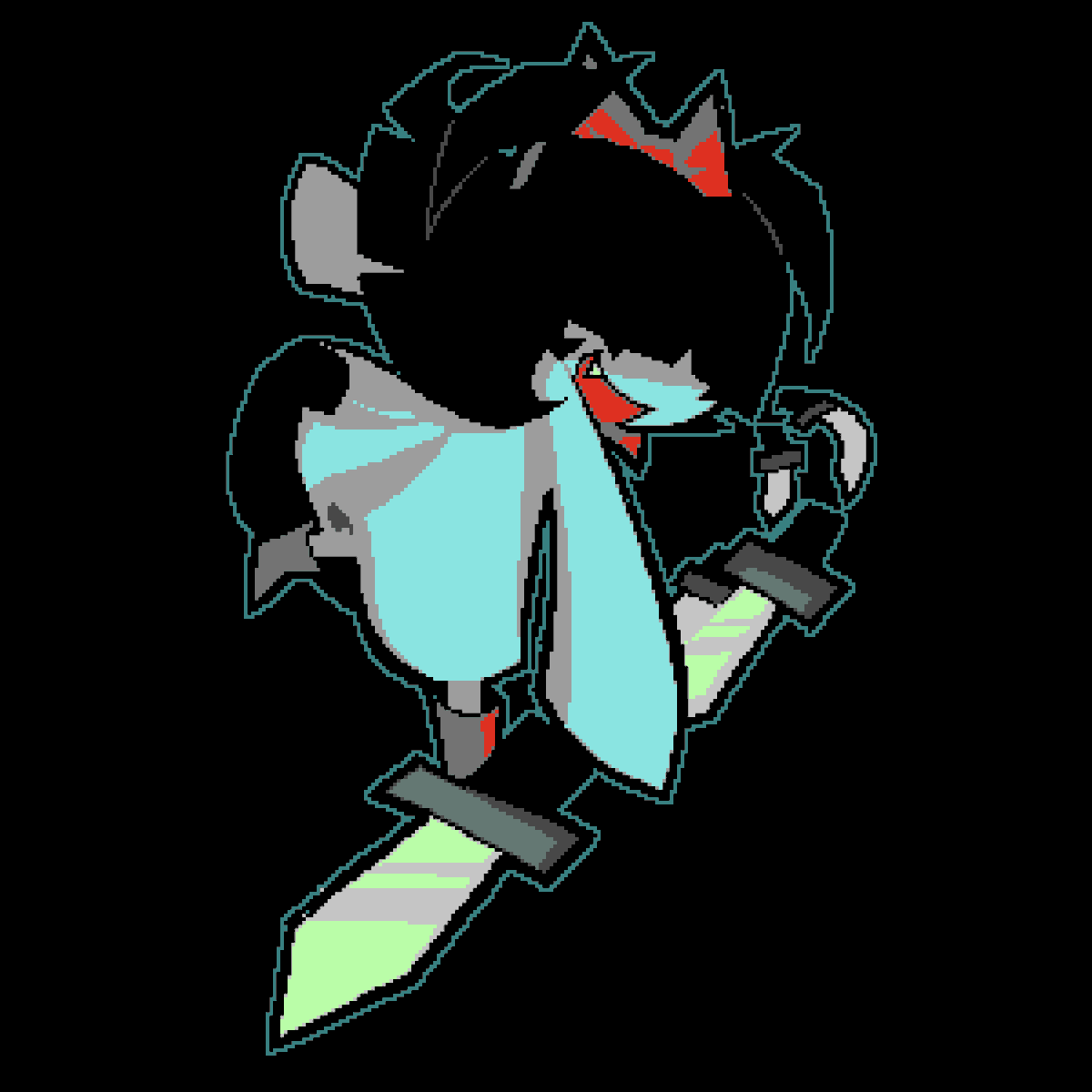 spectregr1m's tweet photo. aqua #deltarune https://t.co/M74Db6QIGN