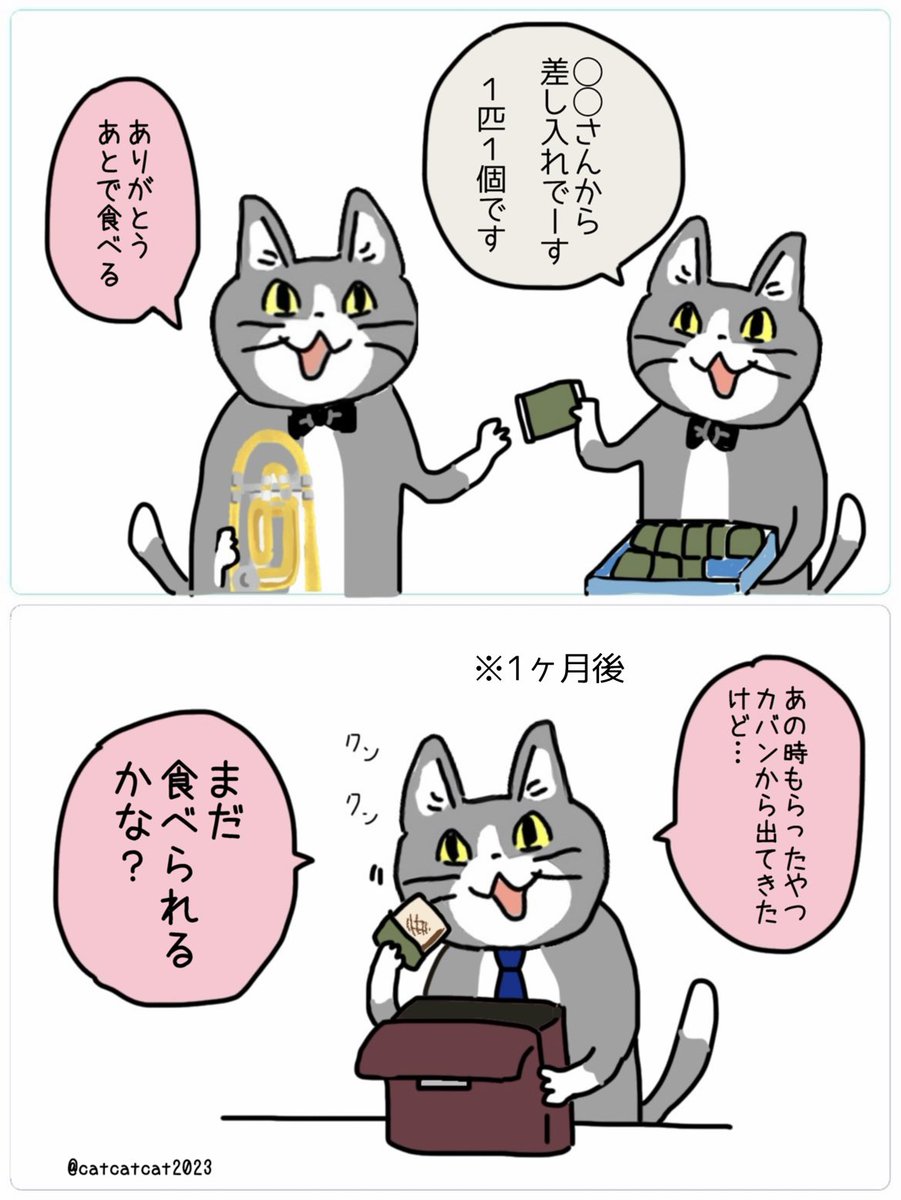 小分け袋に賞味期限の記載がないオヤツ(早く食え) 