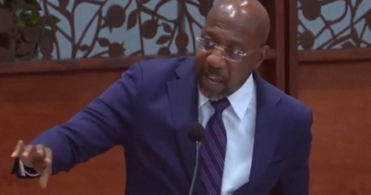 gatewaypundit's tweet photo. Dem Senator Raphael Warnock of Georgia Claims Transphobia is ‘An Offense to the Glory of God’ (VIDEO)

Link in the comment section: https://t.co/YlZBGeVVTK