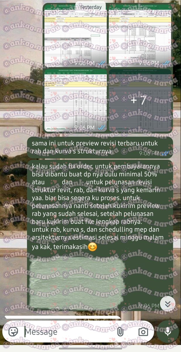 ankaa_nara's tweet photo. Joki RAB - Gedung 8 Lantai ✅

yukk yang ada tugas deadlinenya mepet tapi belum selesai bisa chat wa di bio biar kubantuu🤗
#zonauang #jokiautocad #jokitugas #jokirevit #jokisketchup #jokirab https://t.co/YJDLEAF4em
